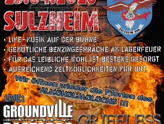 Live auf dem 18. Motorradtreffen der MF Lumbe unn Zecher